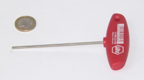 Wiha 334 Quergriff Innensechskantschraubendreher SK2,5x100 