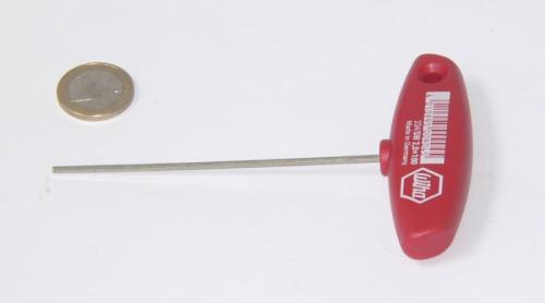 Wiha 334 Quergriff Innensechskantschraubendreher SK2x100 