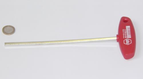 Wiha 334 Quergriff Innensechskantschraubendreher SK6x200 