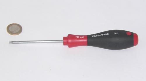 Wiha 362 SoftFinish® TORX-Schraubendreher TX10x80 