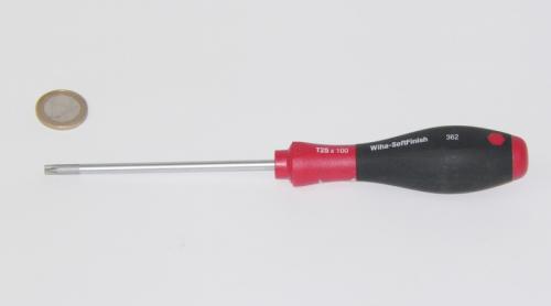 Wiha 362 SoftFinish® TORX-Schraubendreher TX25x100 