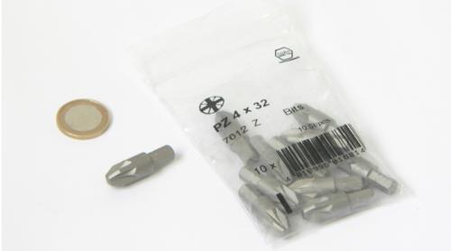 Wiha 7012Z Kreuzschlitz-PZ-Bit  Z 4x32, 10 Stück 