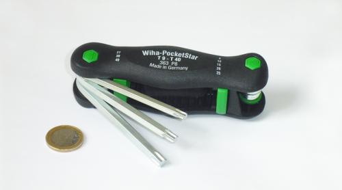 Wiha 363 Pocketstar 363 TORX Winkelschlüssel Satz, 8-tlg 