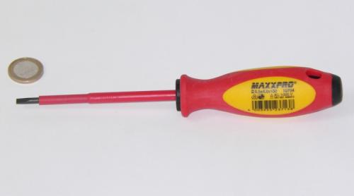 Witte 53704 WITTE Maxxpro 53704 VDE-Schlitz-Schraubendreher 0,8 x 4,0 x 100 