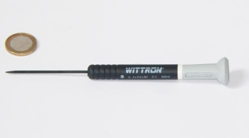 Witte 89016 WITTE Wittron 89016 Schlitz-Schraubendreher 0,4x2x60 