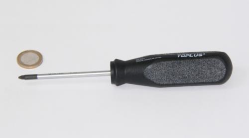 Witte 95101 WITTE Toplus 95101 Pozidriv-Schraubendreher PZ1x80 