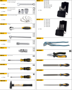 ELORA WS-1M Werkzeugsortiment 64-teilig 