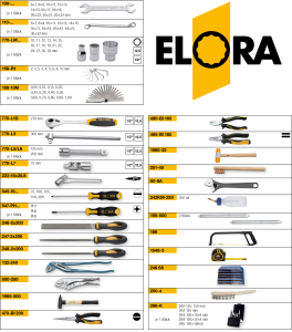 ELORA WS-2M Werkzeugsortiment 90-teilig 