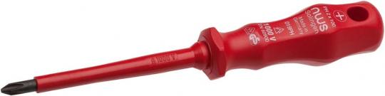 Screwdriver for cross-slotted screws VDE 