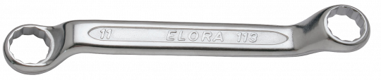 Double-Ended Ring Spanner, extra short, ELORA-113BA-2x0 