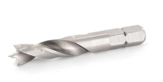 Brad Point Drill Bit, HSS-G , Ø 9 mm<br><br>Machine Drill with brad point, cutting lips and bit shank, Ø=9mm 