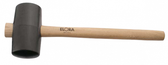 Rubber Mallet, 65 mm, ELORA-1620-65 