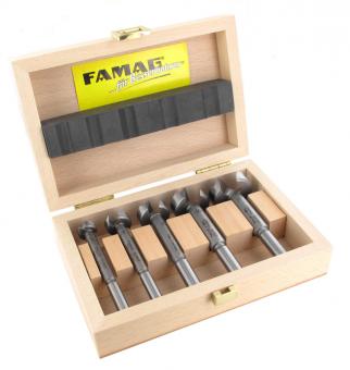 Forstner Bit, Classic,<br><br>SUPER-Forstner Bit, Classic, 16 pcs. in wooden case. 