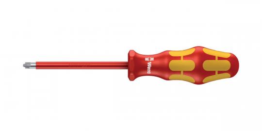 165 i PZ/S VDE Insulated screwdriver for PlusMinus screws (Pozidriv/slotted), # 1 x 80 mm 