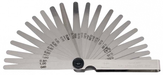 Feeler Gauge Code