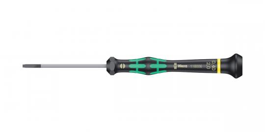2035 Screwdriver for slotted screws for electronic applications, 0.23 x 1.5 x 40 mm 