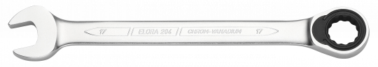 Maulschlüssel mit Ringratsche, metrisch Code