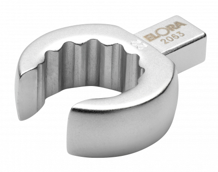 Open Ring Spanner Insert Tool, 9x12 mm, ELORA-2063-17 mm 