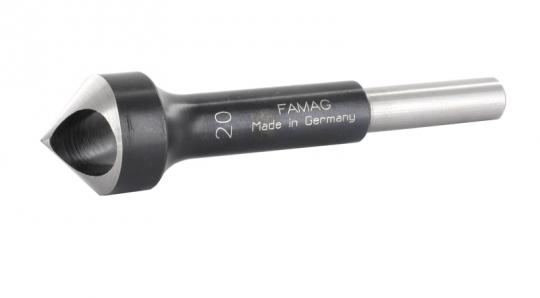 Cross-Hole Countersink, Ø 13 mm<br><br>Machine Countersink with bored hole, Ø=13mm, Length=80mm 