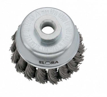 Cup Brushes, twisted wire, ELORA-2850 2850000000000