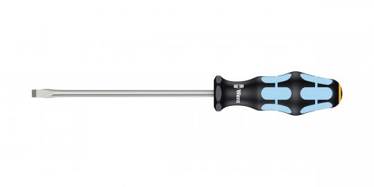 3334 Screwdriver for slotted screws, stainless, 1.2 x 8 x 175 mm 