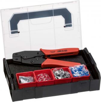 Crimp Lever Pliers and End-Sleeves Assortment in Sortimo L-BOXX 