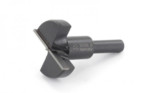 Broca bisagra , Ø 35 mm<br><br>Broca bisagra , con metal duro, 35 mm 