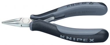 Electronics Pliers ESD with multi-component grips 115 mm 