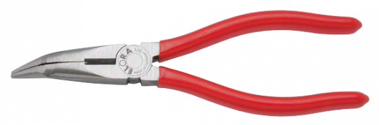 Snipe Nose Pliers with side cutter, bent Code
