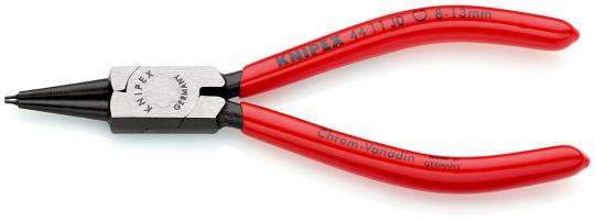 Circlip Pliers for internal circlips in bore holes plastic coated black atramentized 140 mm 
