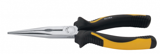 Snipe Nose Pliers with side cutter, straight pattern 