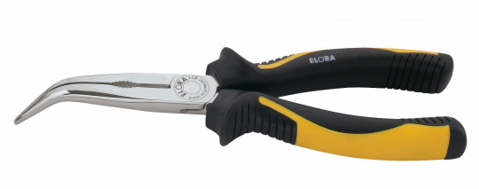 Snipe Nose Pliers with side cutter, bent Code
