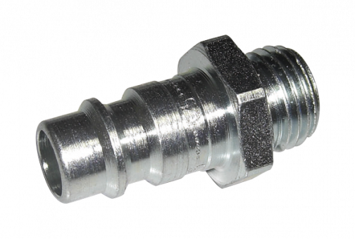 Plug Nipple, Plug Nozzle Made of Steel, ELORA-5028-A 1/2" 
