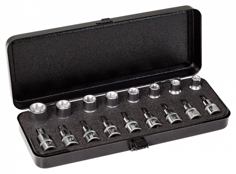 Socket Set 1/2", TORX®, 17-pcs., ELORA-770-TXE 