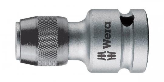 784 B 3/8" Adaptador con cambio rápido de Wera, art. no. 784 B/2 x 5/16" x 50 mm 