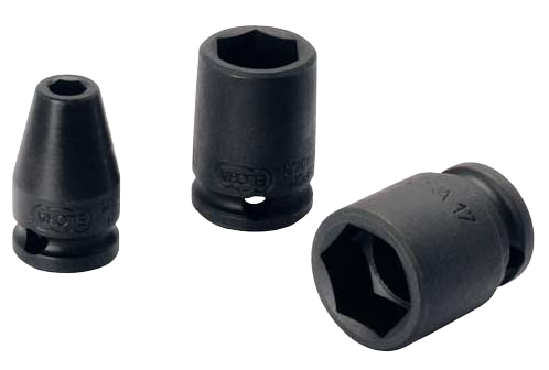 Impact Socket 3/8", hexagon, ELORA-789-10 mm 