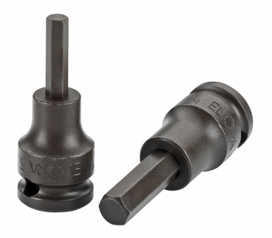 Impact Screwdriver Socket 3/8", inside hexagon, ELORA-789IN-8 mm 