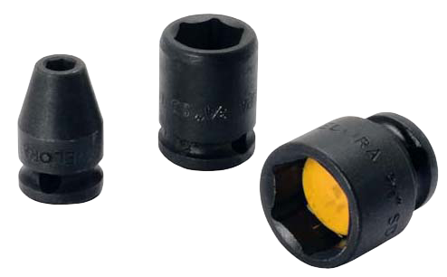 Impact Socket 3/8", with Magnetic Insert, hexagon, ELORA-789MG-18 mm 