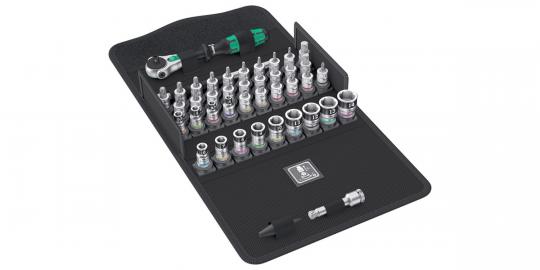 8100 SA All-in Zyklop Speed-Knarrensatz, mit Haltefunktion, 1/4"-Antrieb, metrisch, 42-teilig 