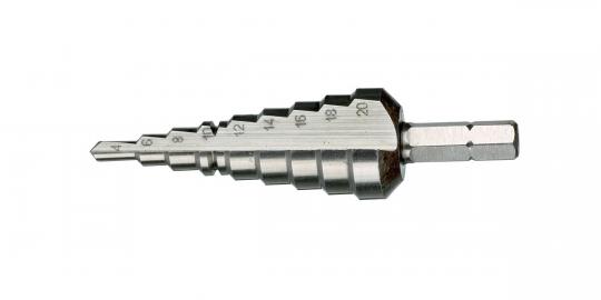 843 Stufenbohrer-Bit, 4-20 mm, 75 mm 