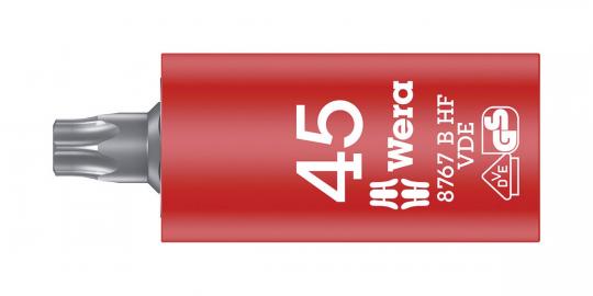 8767 B VDE HF TORX® Zyklop Bitnuss, isoliert, mit 3/8"-Antrieb, mit Haltefunktion, TX 27 x 55 mm 