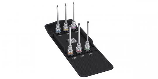 8767 C TORX® HF 2 Zyklop Bitnuss-Satz TORX®, mit Haltefunktion, 6-teilig 