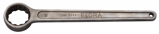 Single End Ring Spanner,  ELORA-88-50 mm 