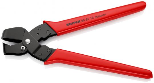 Notching Pliers with plastic grips burnished 250 mm 
