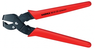 Ausklinkzange mit Kunststoff-Hüllen brüniert 250 mm KNIPEX906116