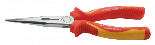 VDE Snipe Nose Pliers with Handle Insulation Code