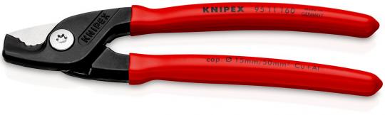 StepCut mit Kunststoff überzogen brüniert 160 mm KNIPEX9511160