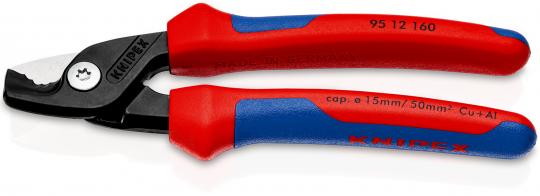 StepCut with multi-component grips burnished 160 mm KNIPEX9512160