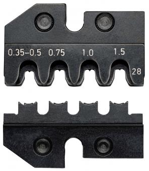 Crimpeinsatz für Stecker der AMP-Superseal 1.5 Serie von Tyco Electronics 