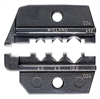 Crimping dies for solar cable connectors gesis® solar PST 40 (Wieland) 
